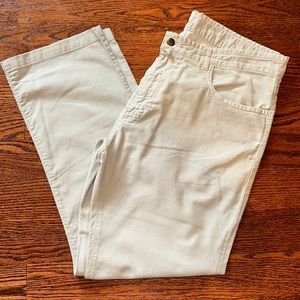 Men’s Zegna Sport bootcut/relaxed fit khaki pants - size 38